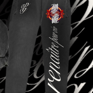 “Reborn to Create” Sweatsuit Bottoms